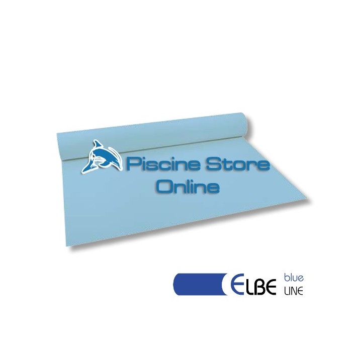 Telo pvc per piscine, laccato - 41,25 mq. colore nero